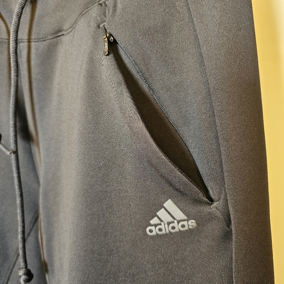 Adidas all black climalite track pants size S US - Picture 3 of 8